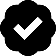 Badge Check Icon Svg Vector, Free Vectors File